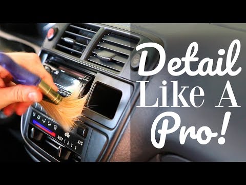 Car Detailing Tips and Tricks! Car Interior Cleaning Video