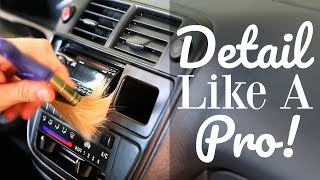 Car Detailing Tips and Tricks! Car Interior Cleaning