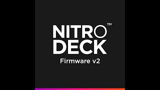 How to update Nitro Deck V2 on a Mac!