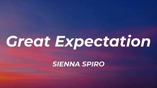 Download lagu SIENNA SPIRO - Great Expectation (Lyrics) mp3