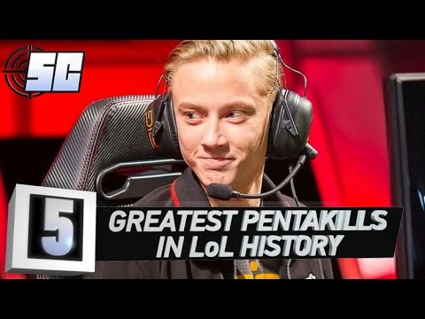 5 Greatest Pentakills in LoL History | LoL eSports
