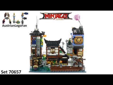 Vidéo LEGO Ninjago 70657 : Les quais de la ville Ninjago