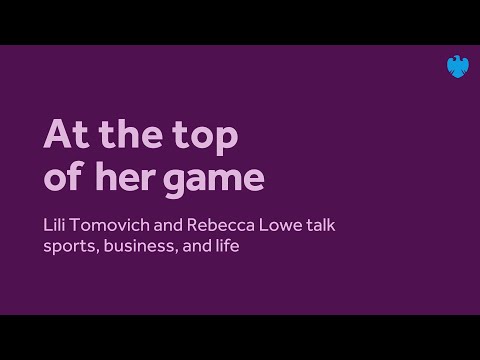 At the top of her game: Lili Tomovich and Rebecca Lowe talk sports ...