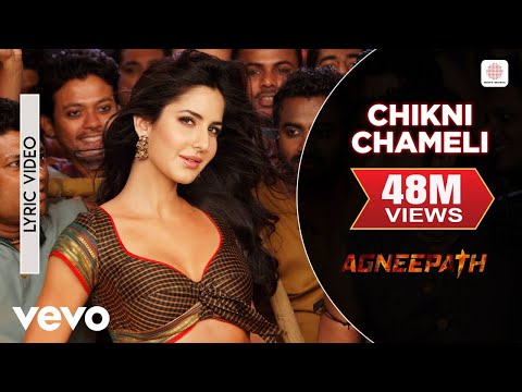 Chikni Chameli - Agneepath |Best Lyric Video |Katrina, Hrithik | Shreya, Ajay-Atul