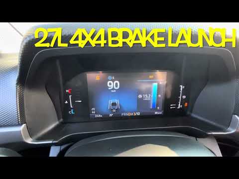 2024 FORD RANGER 2.3 VS 2.7 0-60