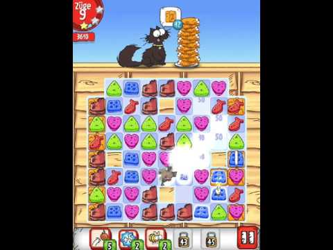Simons Cat - Crunch Time - Level 39 - No Boosters (by match3news.com)
