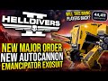 Helldivers 2 - New Major Order Unlocks New Autocannon Mech Stratagem!