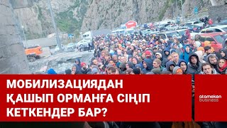 Мобилизациядан қашып орманға сіңіп кеткендер бар?