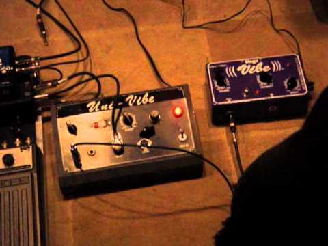 KR MUSICAL MEGAVIBE COMPARED TO 1960'S UNIVOX UNIVIBE.