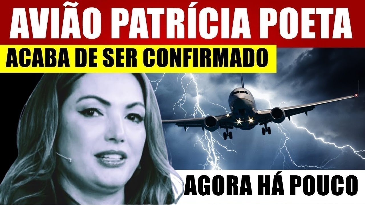 AVIÃO com PATRÍCIA POETA, após 'EXPL0SÃO' no AR, com destino a desfile de Carnaval, chega notícia