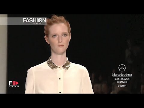 OROTON Spring Summer 2012 2013 MBFW Australia - Fashion Channel
