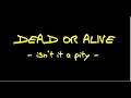 DEAD OR ALIVE - isn't it a pity (+ lyrics)