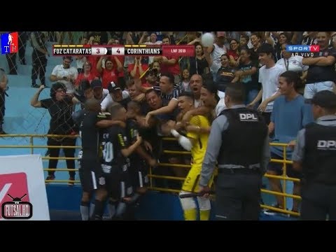Gols Foz Cataratas x Corinthians | 15ª Semana | LNF 2018 (18/08/2018)