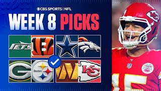 NFL Predictions and Picks For EVERY Week 8 Game [Commanders at Chiefs] | Best Bets ✅