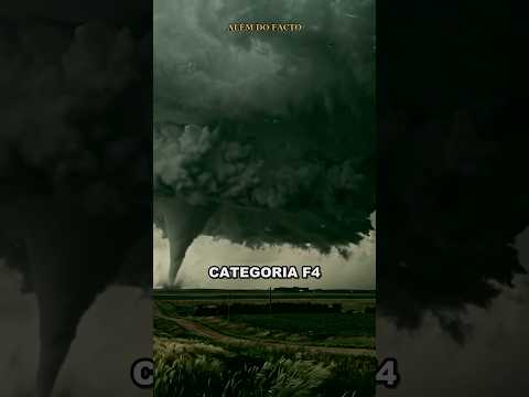 Um tornado F4 destruiu 90% de uma cidade brasileira