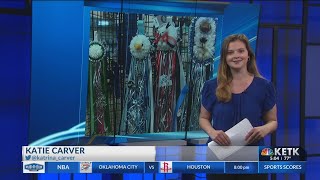 East Texas woman makes homecoming mum masks to keep tradition alive, kids safe
