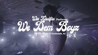 Wiz Khalifa Performs &#39;We Dem Boyz&#39; Live In Scottsdale, AZ