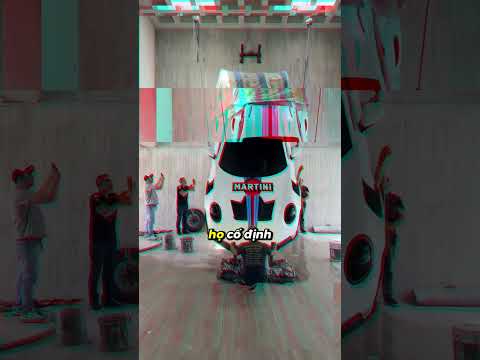 Tác phẩm in 3D treo tường khiến ai cũng bất ngờ #porsche #trending