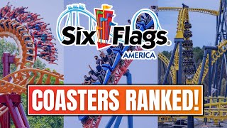 RIP Six Flags America! Ranking EVERY Roller Coaster!