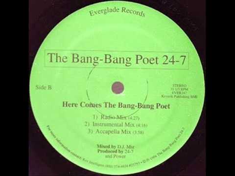 THE BANG-BANG POET 24-7 - HERE COMES THE BANG-BANG POET ( rare 1994 PA rap )