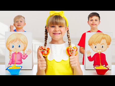 Diana Roma und Oliver | nützliche Geschichten für Kinder👧🧒 | Videosammlung