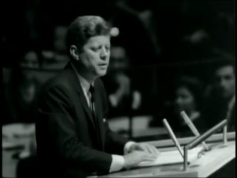 JFK Speech to UN General Assembly, 1963 Sep 20 (Full Speech)