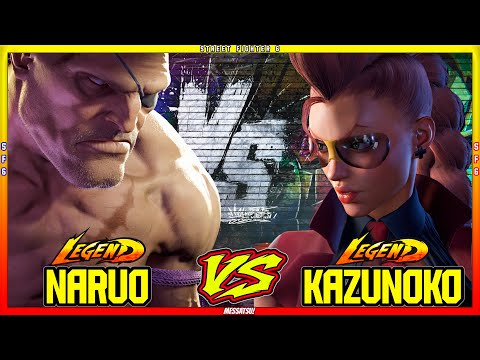 SF6 Kazunoko (C.Viper) VS Naruo (Sagat)💥Messatsu💥