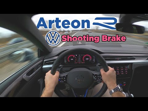 VW Arteon R Shooting Brake - 320PS / 420Nm - POV DRIVE Onboard mit Kommentar -  Uncut 60FPS!