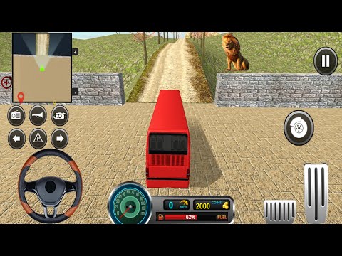 Uphill Offroad Bus Driving Simulator - Best Android Gameplay 2021