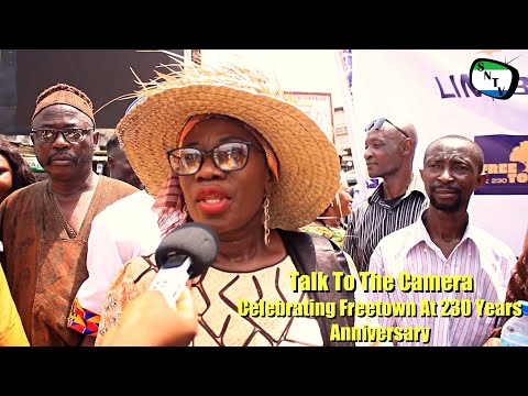 Talk To The Camera - Celebrating Freetown At 230 Years Anniversary - Sierra Leone