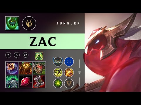 Zac Jungle vs Ambessa - EUW Challenger Patch 26.02