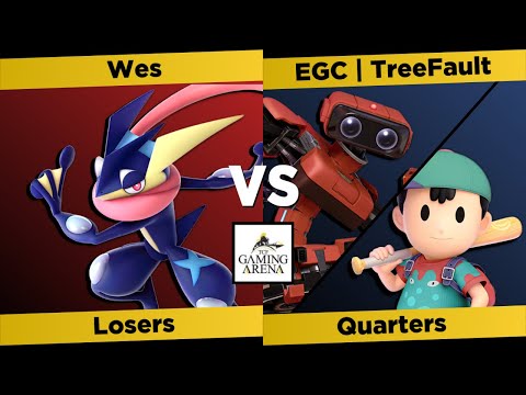 TCF Smash 10 Losers Quarters - Wes (Greninja) vs TreeFault (ROB, Ness) - SSBU Tournament