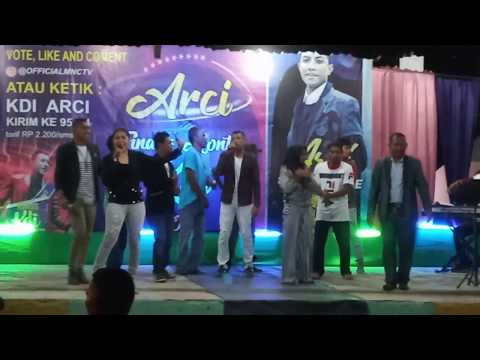 Entah Apa yang merasukimu, live konser Arci KDI, Lapangan Wolowaru