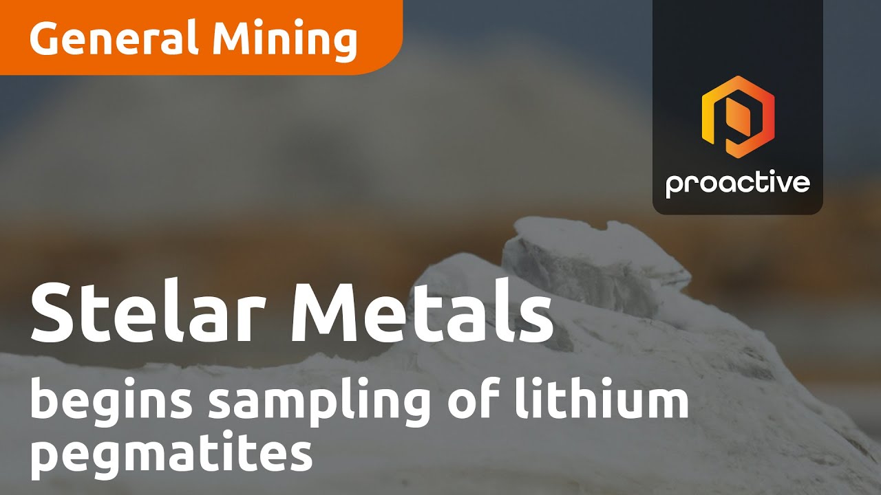 Stelar Metals begins sampling of lithium pegmatites at Trident