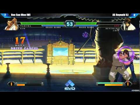 EVO 2013 King of Fighters 13 Grand Finals AS Reynald vs. Hee San Woo