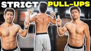 My Favorite Progressions For Pull Ups | How To Do Strict Pull-Ups For BEGINNERS
