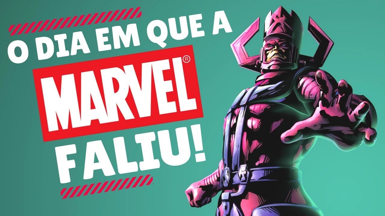 O DIA EM QUE A MARVEL FALIU!!