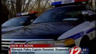 preview picture of video 'Warwick Police Captain Demoted'