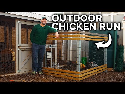 , title : 'DIY Outdoor Chicken Run Build for the Epic Hens! 🐔'
