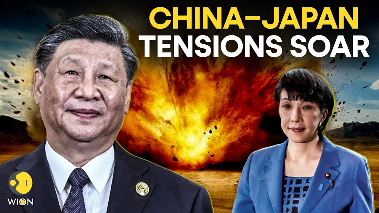 China–Japan Clash LIVE: Rising Tensions Between China and Japan Put Pacific on Edge | WION