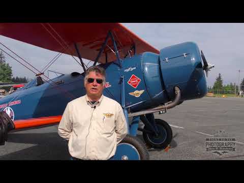 Contract Air Mail route 8 - Air Mail Centennial - Stearman 4DM-1 Senior Speed Mail