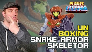 Unboxing Snake Armor Skeletor (MotU Origins) | PlanetEternia