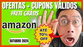 ????70% Off Descontos Imperdíveis! Cupom Amazon Válido  Hoje! Cupom de Desconto Amazon 2024. Pegue