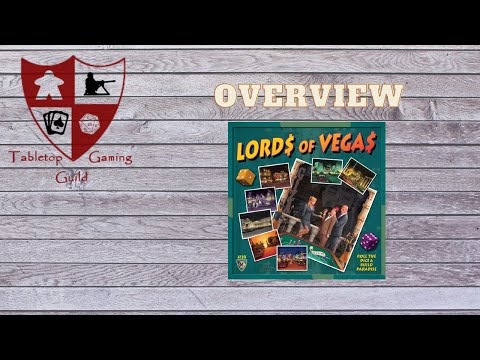 Lords of Vegas Overview on Tabletop Simulator