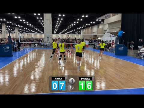 Prime X 171 vs WACO VBC 17UA Red (Set 1) 1/4/2026