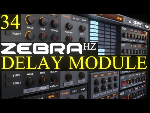 Delay Module Zebra HZ Tutorial Lesson 34