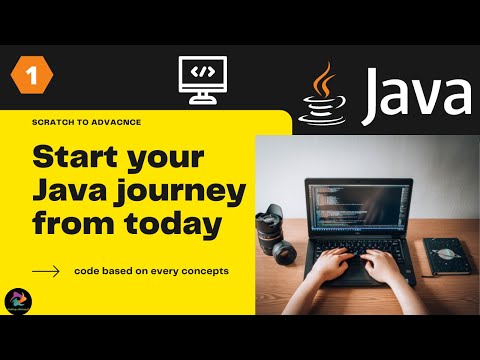 Java First Program How To Compile And Run Java Program Java Part 1