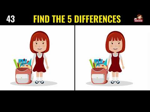 Spot the difference games(NO.6）: The Ultimate Difference Test
