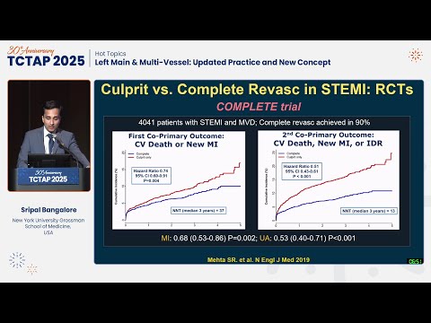 [TCTAP 2025] Hot Topics - Left Main & Multi-Vessel: Updated Practice and New Concept
