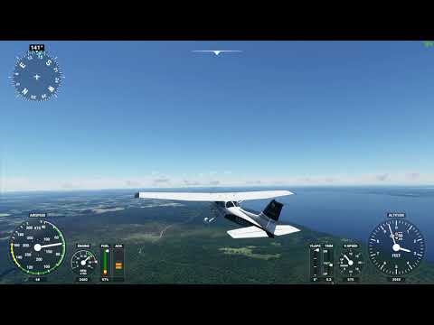 Microsoft Flight Simulator - Basic Navigation For Beginners (No Assist)